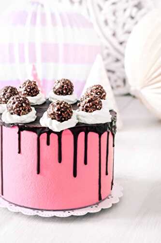 Layer Cake chocolat framboises