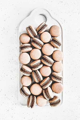 Macarons au chocolat