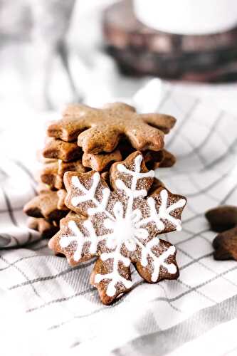 Biscuits Flocons de neige aux épices