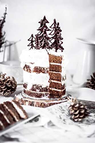 Gingerbread Layer Cake au pain d'épices