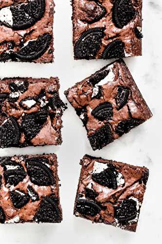 Brownies aux Oreo