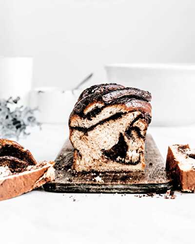 Babka au chocolat