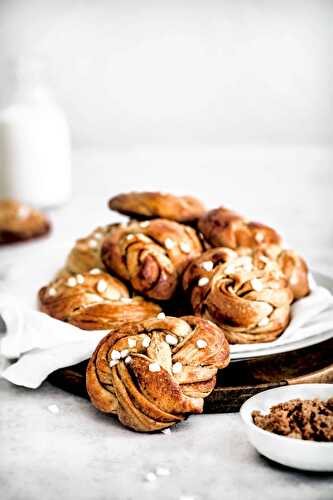 Kanelbullar - petits pains Suédois à la cannelle