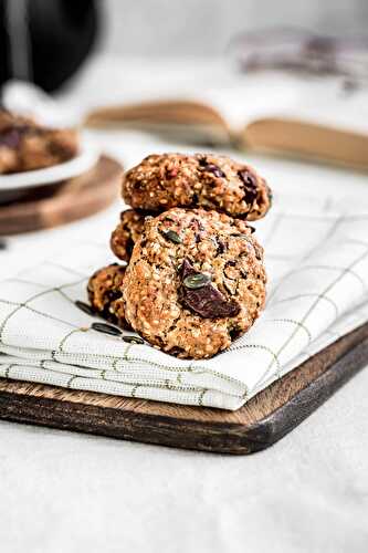 Cookies aux graines et chocolat