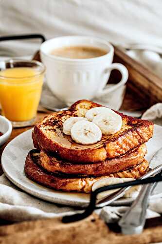 Brioches façon pain perdu