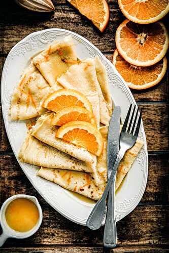 Crêpes suzette