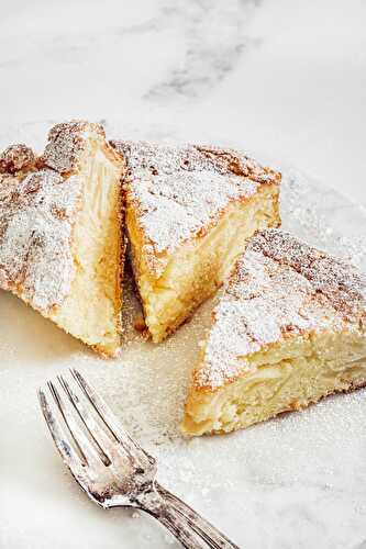 Gâteau moelleux aux pommes