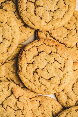 Cookies au sucre et beurre de noisette