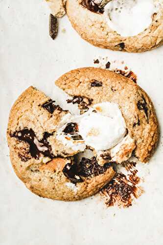 Cookies chamallow façon S'mores