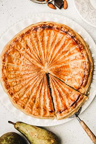 Galette des rois poire chocolat