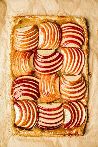 Tarte fine aux pommes