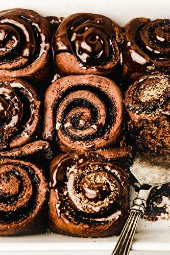 Cinnamon rolls au chocolat