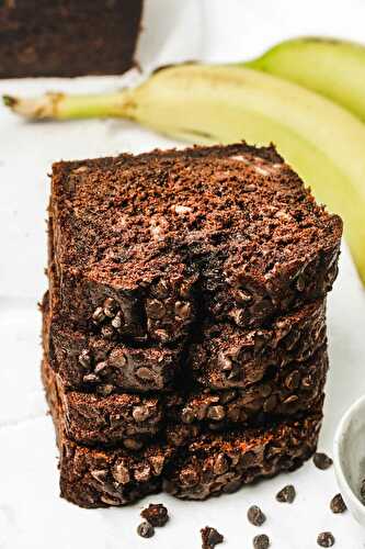 Cake banane chocolat