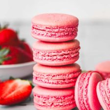 Macarons Fraise