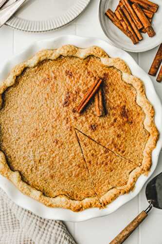 Tarte à la cannelle