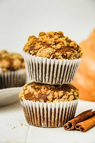 Muffins au potiron et streusel