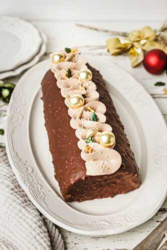 Buche au Chocolat Rocher