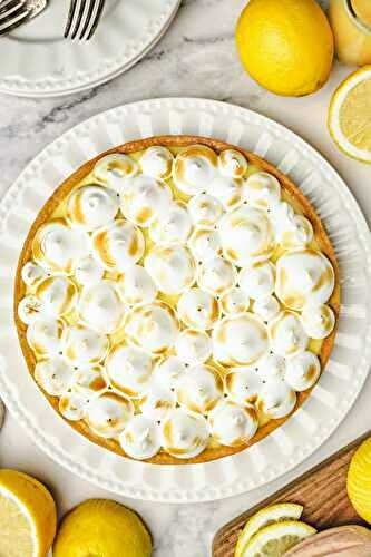 Tarte citron meringuée