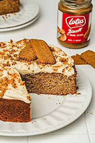 Gâteau Speculoos