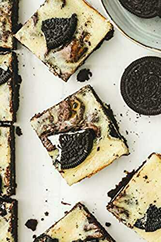 Cheesecake Brownies Oreo