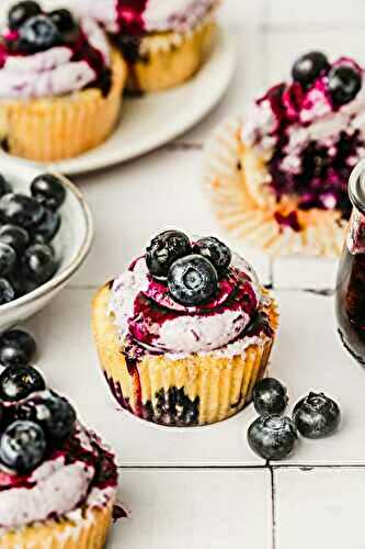 Cupcakes Myrtilles