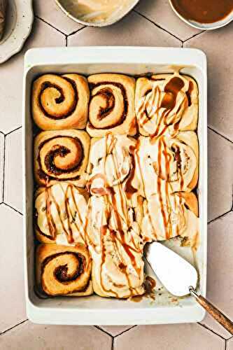 Cinnamon Rolls au Caramel