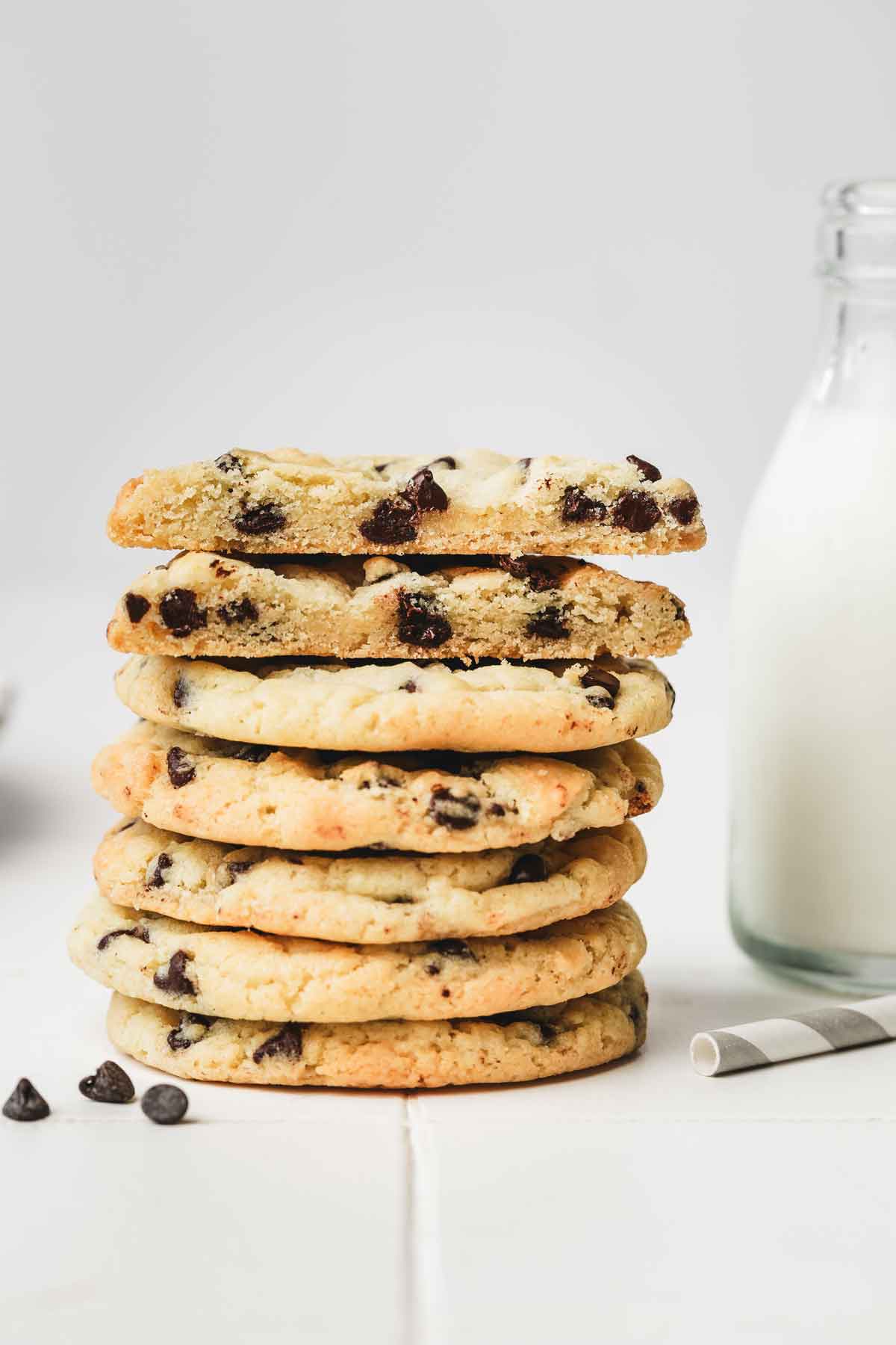 Cookies sans sucre roux aux pépites de chocolat