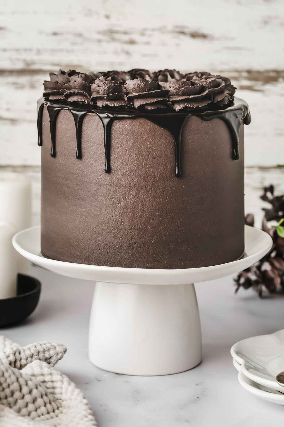 Gâteau Chocolat Mascarpone au Cacao Noir