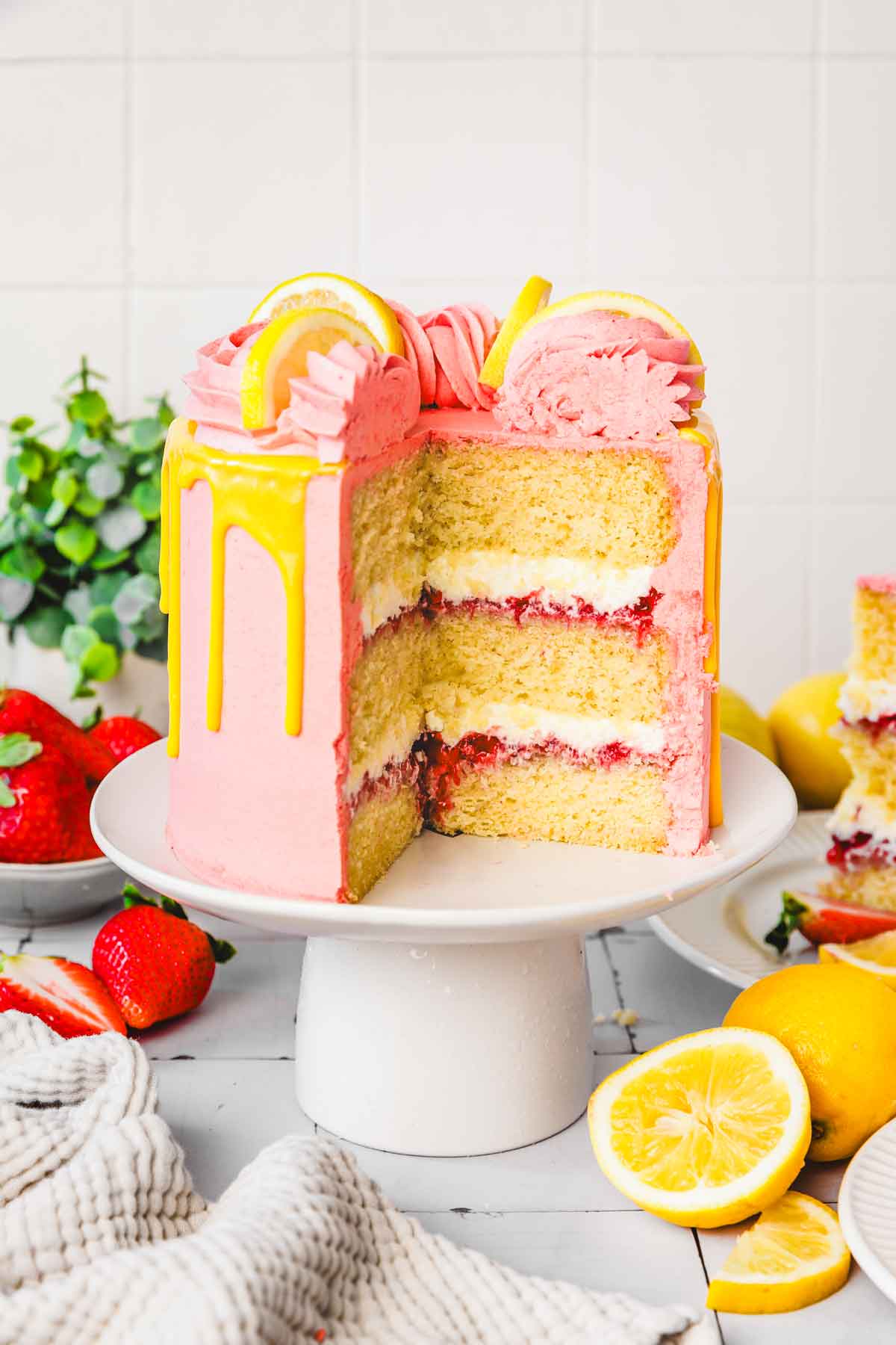 Layer Cake Citron Fraise