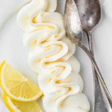 Crème au beurre au citron