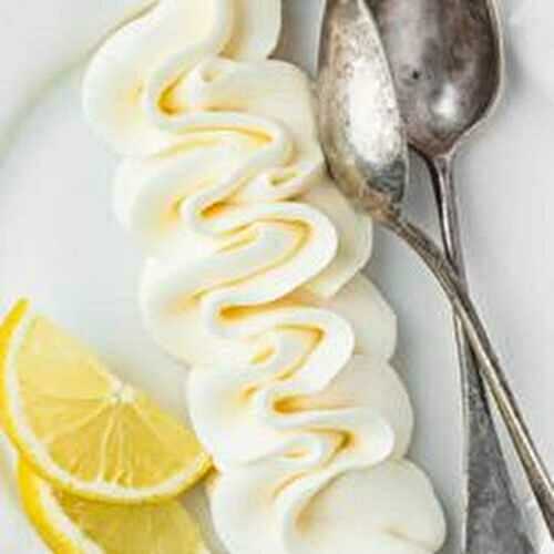 Crème au beurre au citron