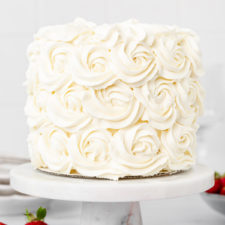 Rose Cake aux Fraises