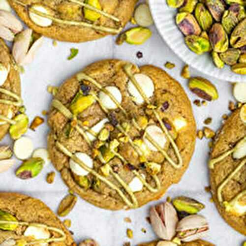 Cookies pistache chocolat blanc