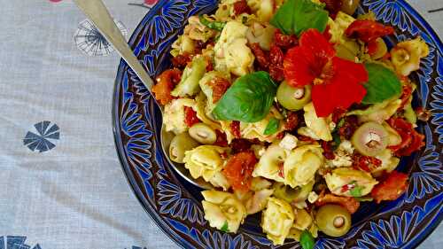 Salade de Tortellini à la Grecque
