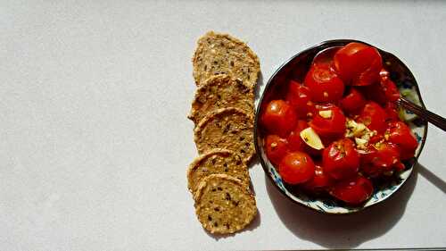 Une explosion de tomates cerises confites