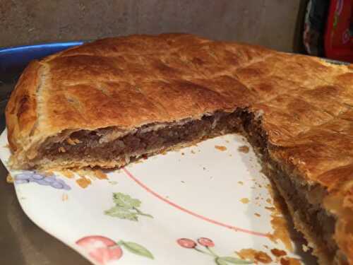 Galette des rois Frangipane caramel salé vegan