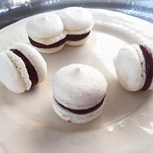 Macarons Chocolat Vanille Tonka {Végétal}