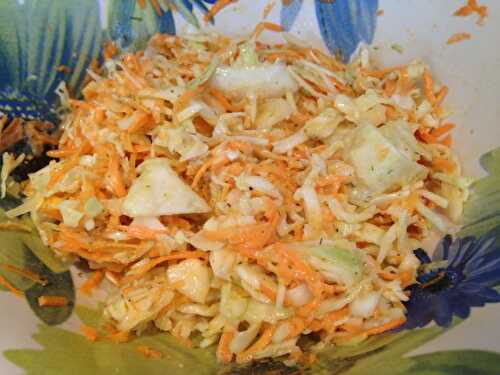 Salade Coleslaw sauce végé