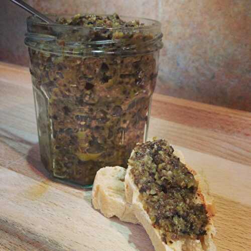 Tapenade d'Olives vertes et noires