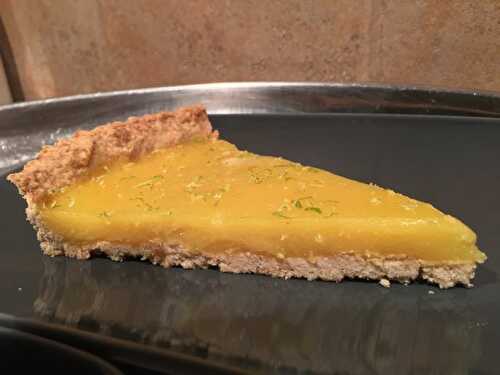 Tarte au citron Vegan