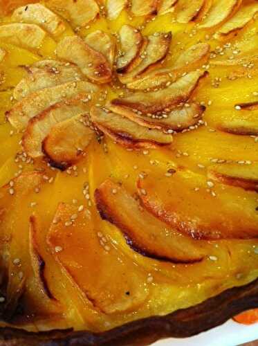 Tarte fine pomme Mangue