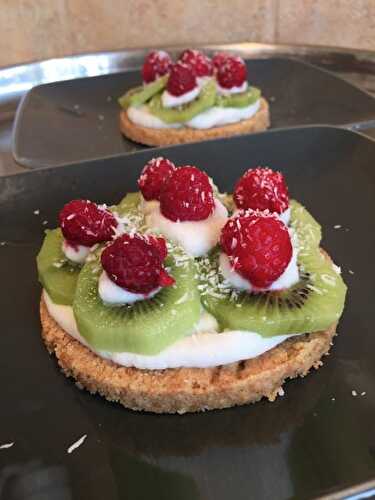 Tartelettes Coco aux fruits (Vegan)