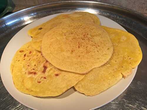 Tortillas rapide (galettes de maïs)