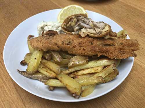 No fish & Chips aux bourgeons de bananier - Tambouille & Délices