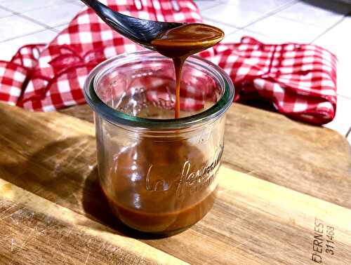 Caramel à tartiner à la pointe de sel - Healthy