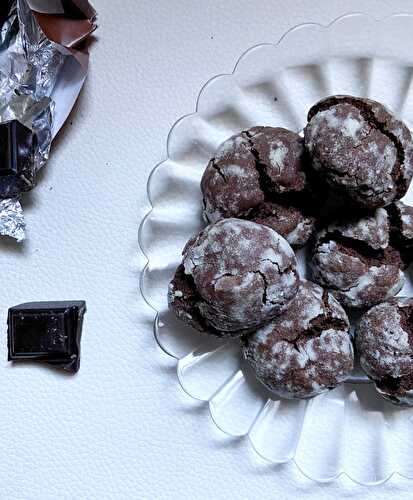 Crinkles au chocolat Healthy