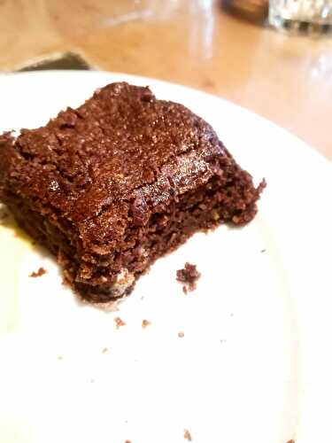 Fondant au chocolat & courgette Healthy (Sans Matières Grasses et Sans Sucres Ajoutés)