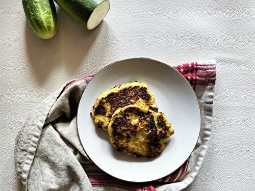 Galettes de courgettes Healthy