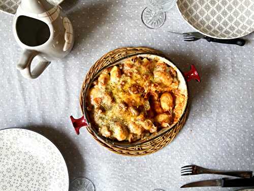 Quenelles de semoule gratinées Healthy