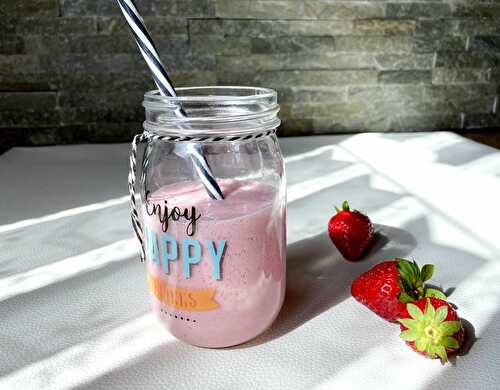 Smoothie aux Fraises Healthy